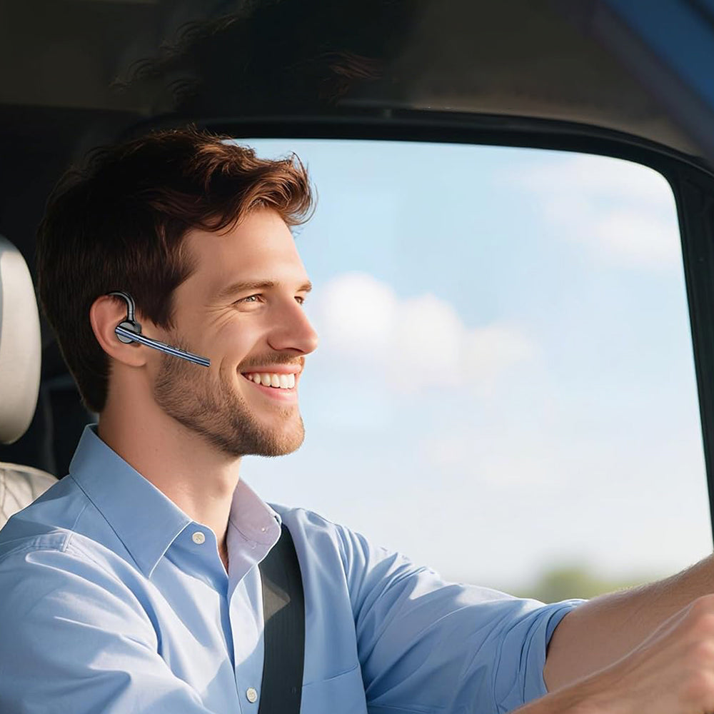Handsfree Bluetooth Techsuit Vocelis Pro CB4, A2DP, Sininen