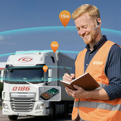 Handsfree Bluetooth Techsuit Vocelis Pro CB4, A2DP, Sininen