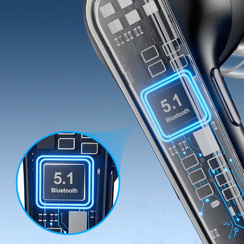Handsfree Bluetooth Techsuit Voicera CB3, A2DP, Musta