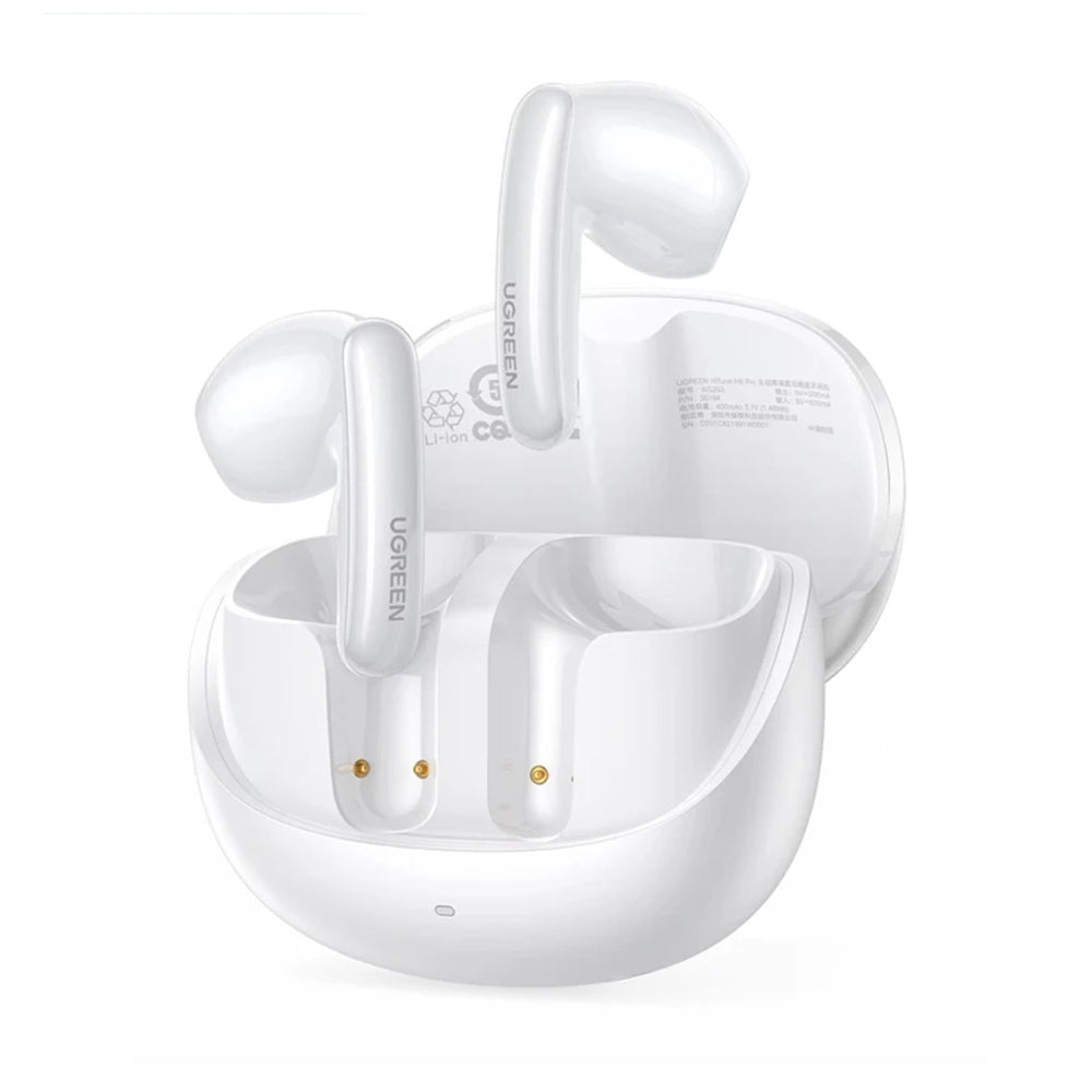 Handsfree Bluetooth UGREEN HiTune H6 Pro WS203, TWS, ANC, Valkoinen