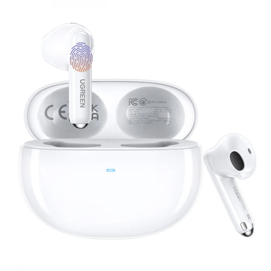 Handsfree Bluetooth UGREEN HiTune H5 WS201, TWS, Valkoinen