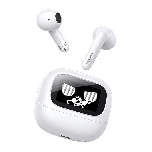 Handsfree Bluetooth UGREEN HiTune H6 Magic WS216 (65386), TWS, ANC, MultiPoint, White