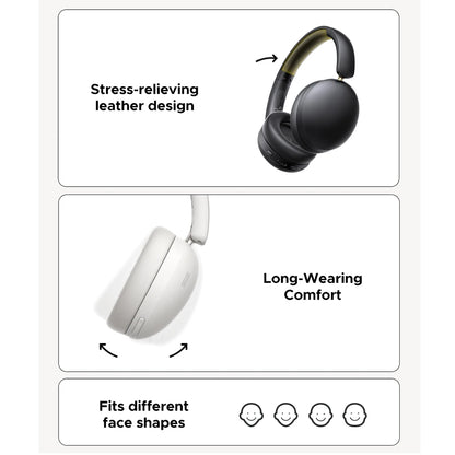 Handsfree Bluetooth UGREEN HiTune Max 2 HP205, MultiPoint, A2DP, ANC, Musta