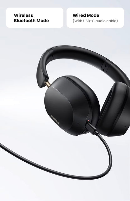 Handsfree Bluetooth UGREEN HiTune Max5C HP203, A2DP, ANC, Musta