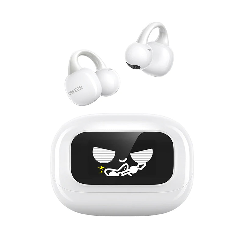 Handsfree Bluetooth UGREEN S6 ClipBuds Magic WS208, TWS, Valkoinen