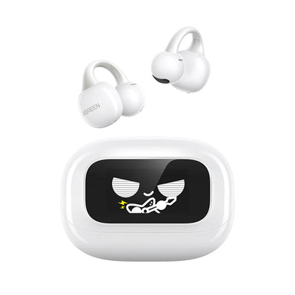Handsfree Bluetooth UGREEN S6 ClipBuds Magic WS208, TWS, Valkoinen