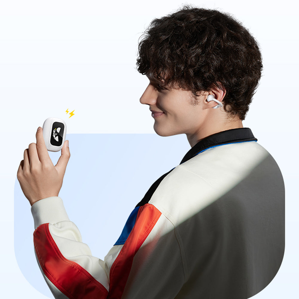 Handsfree Bluetooth UGREEN S6 ClipBuds Magic WS208, TWS, Valkoinen