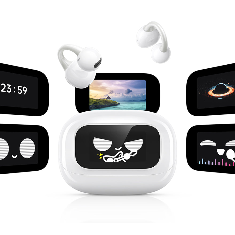 Handsfree Bluetooth UGREEN S6 ClipBuds Magic WS208, TWS, Valkoinen