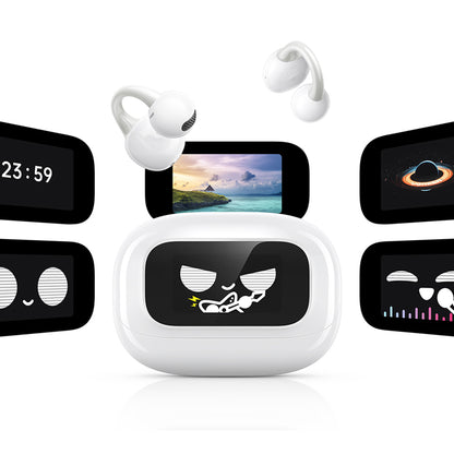 Handsfree Bluetooth UGREEN S6 ClipBuds Magic WS208, TWS, Valkoinen