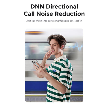 Handsfree Bluetooth UGREEN S6 ClipBuds Magic WS208, TWS, Valkoinen