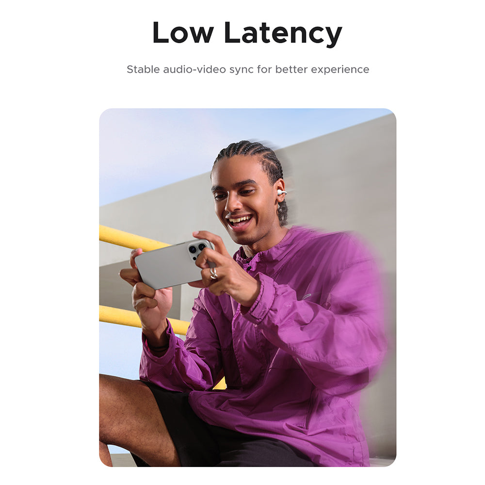 Handsfree Bluetooth UGREEN S6 ClipBuds Magic WS208, TWS, Valkoinen