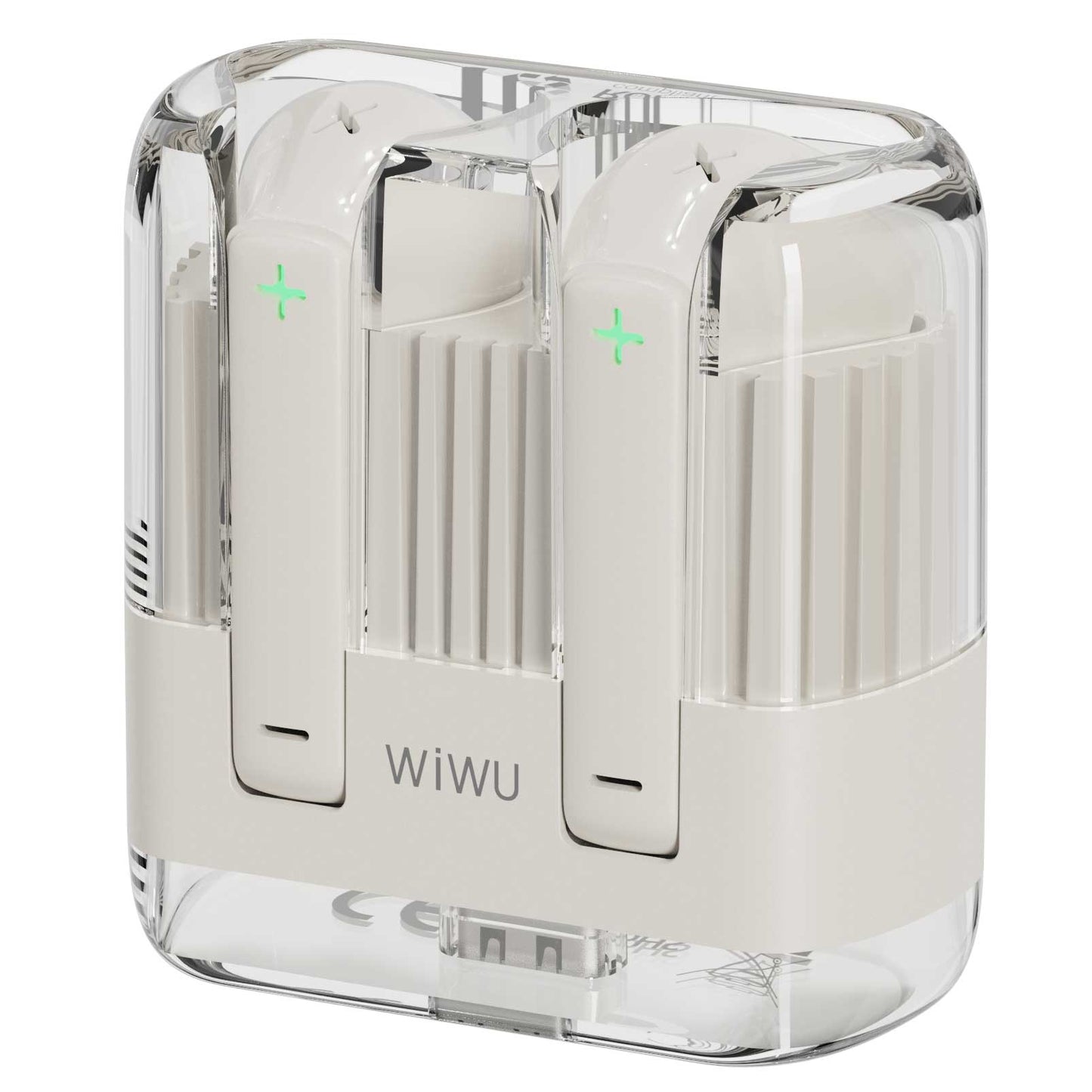 Handsfree Bluetooth WiWu T21, TWS, valkoinen 