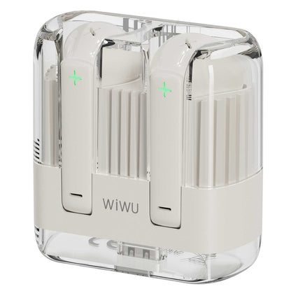 Handsfree Bluetooth WiWu T21, TWS, valkoinen 