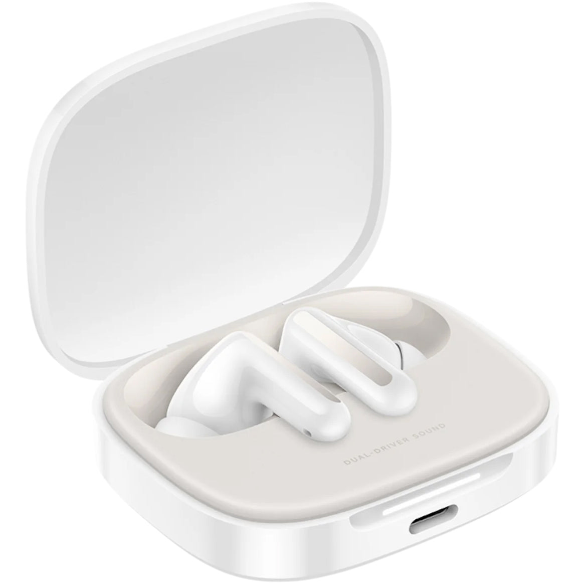 Handsfree Bluetooth Xiaomi Redmi Buds 6, TWS, ANC, Valkoinen BHR9250GL
