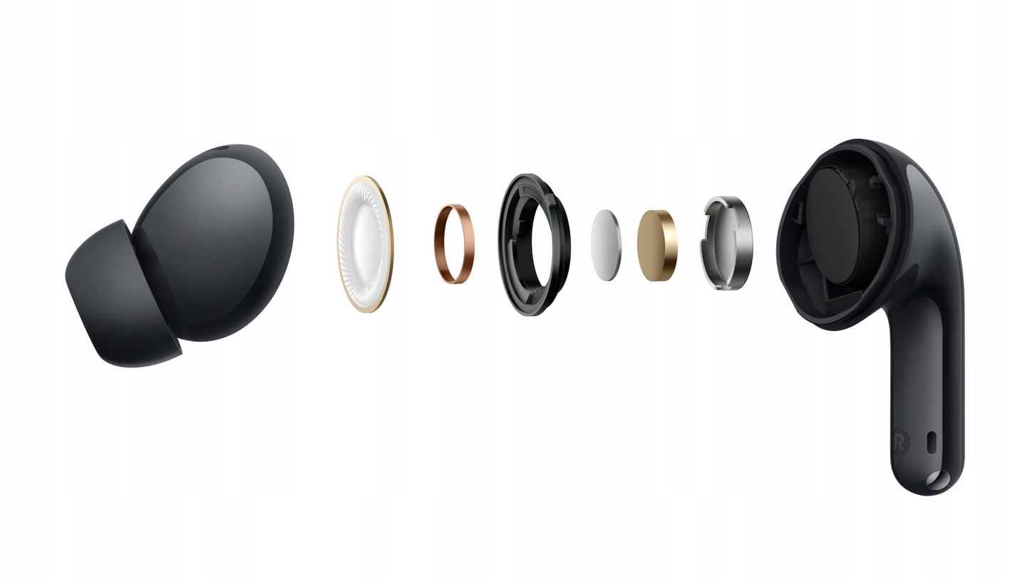 Handsfree Bluetooth Xiaomi Redmi Buds 8 Lite, TWS, ANC, MultiPoint, Valkoinen BHR08OLGL