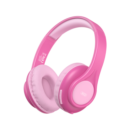 Handsfree Bluetooth XO Design BE54 Cartoon Kids, A2DP, Vaaleanpunainen