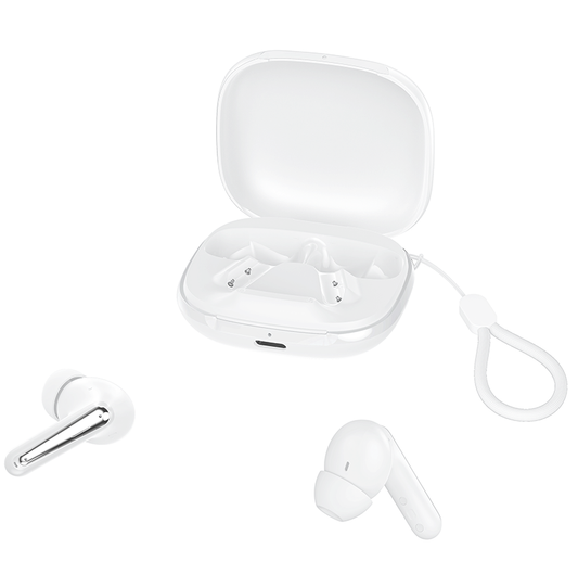 Handsfree Bluetooth XO Design G53, TWS, ANC, Valkoinen