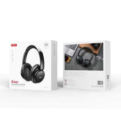 Bluetooth handsfree XO Design BE40, A2DP, ANC, musta 