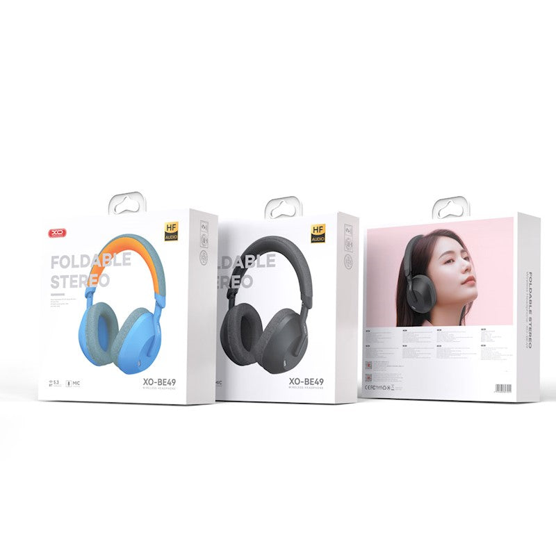 Handsfree Bluetooth XO Design BE49 Qiyue, A2DP, ANC, Musta