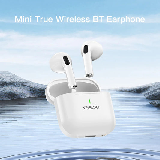 Handsfree Bluetooth Yesido TWS17, TWS, Valkoinen