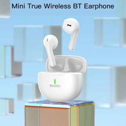 Handsfree Bluetooth Yesido TWS18, TWS, Valkoinen