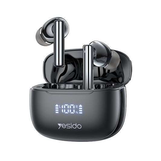 Handsfree Bluetooth Yesido TWS23, TWS, ANC, Musta