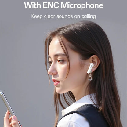 Handsfree Bluetooth Yesido TWS34, TWS, ANC, Valkoinen