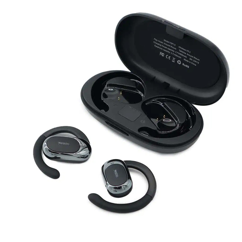 Handsfree Bluetooth Yesido YSP13, TWS, Musta