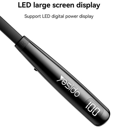 Handsfree Bluetooth Yesido YSP22, A2DP, Musta