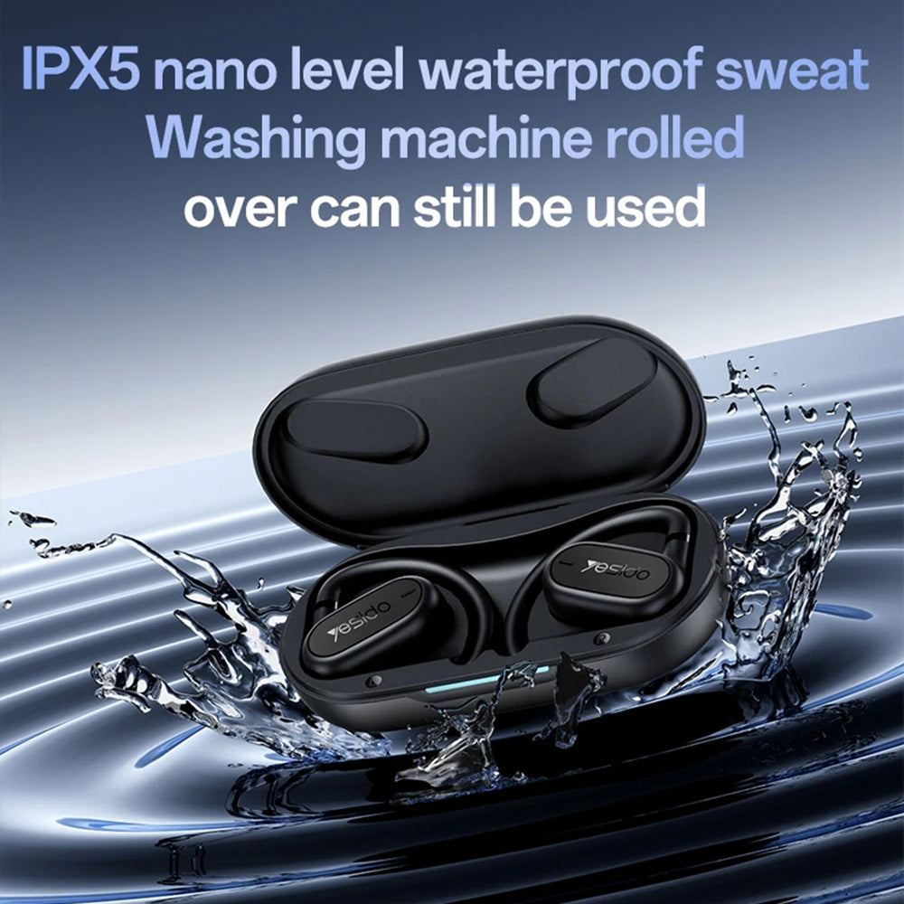 Handsfree Bluetooth Yesido YSP25, TWS, Musta