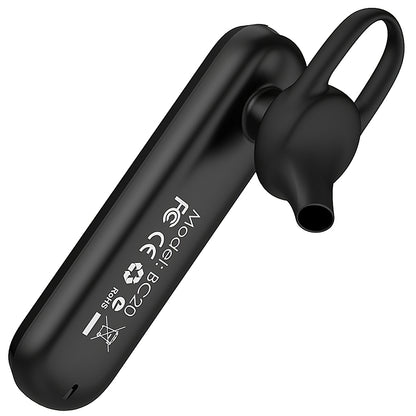 Handsfree Bluetooth Borofone BC20 Smart Business, A2DP, Musta