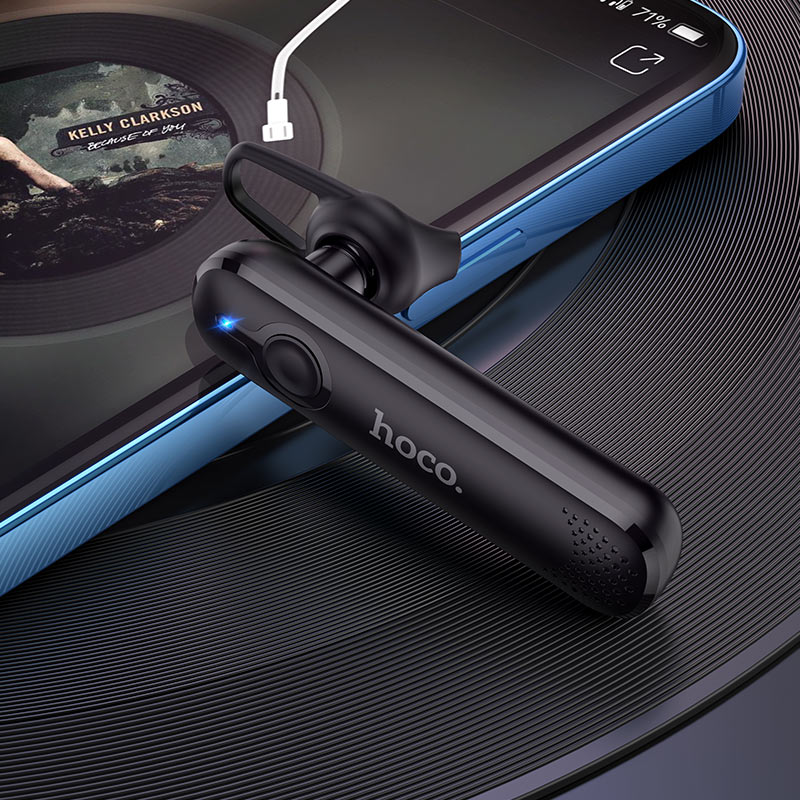 Handsfree Bluetooth HOCO E63 Diamond, A2DP, Musta