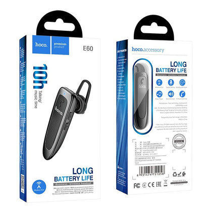 Handsfree Bluetooth HOCO E60 Brightness, A2DP, Musta