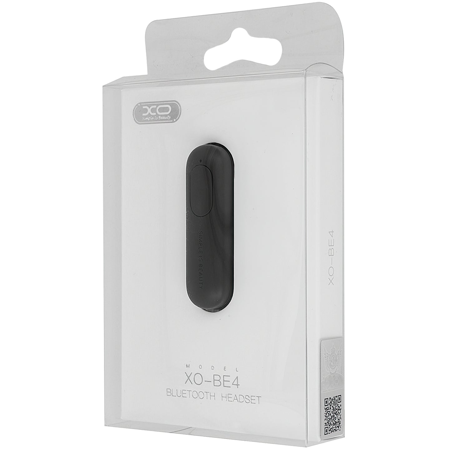 Bluetooth handsfree XO Design BE4, MultiPoint, A2DP, musta