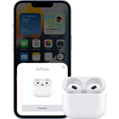 Apple AirPods 3 White Bluetooth Handsfree, MME73ZM/A