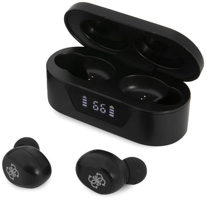 Handsfree Bluetooth Guess Classic Logo, TWS, Musta