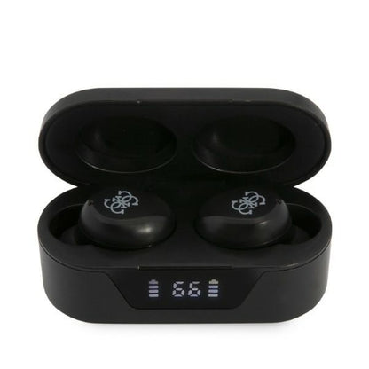 Handsfree Bluetooth Guess Classic Logo, TWS, Musta