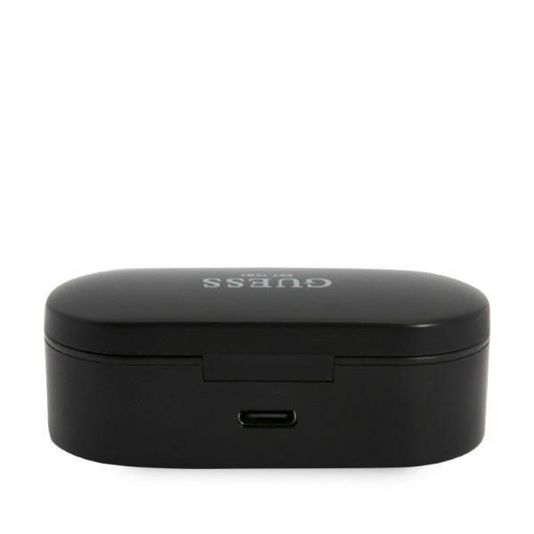 Handsfree Bluetooth Guess Classic Logo, TWS, Musta