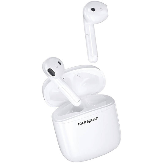 Handsfree Bluetooth Rock Space EB100, TWS, Valkoinen