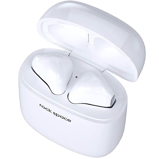 Handsfree Bluetooth Rock Space EB100, TWS, Valkoinen