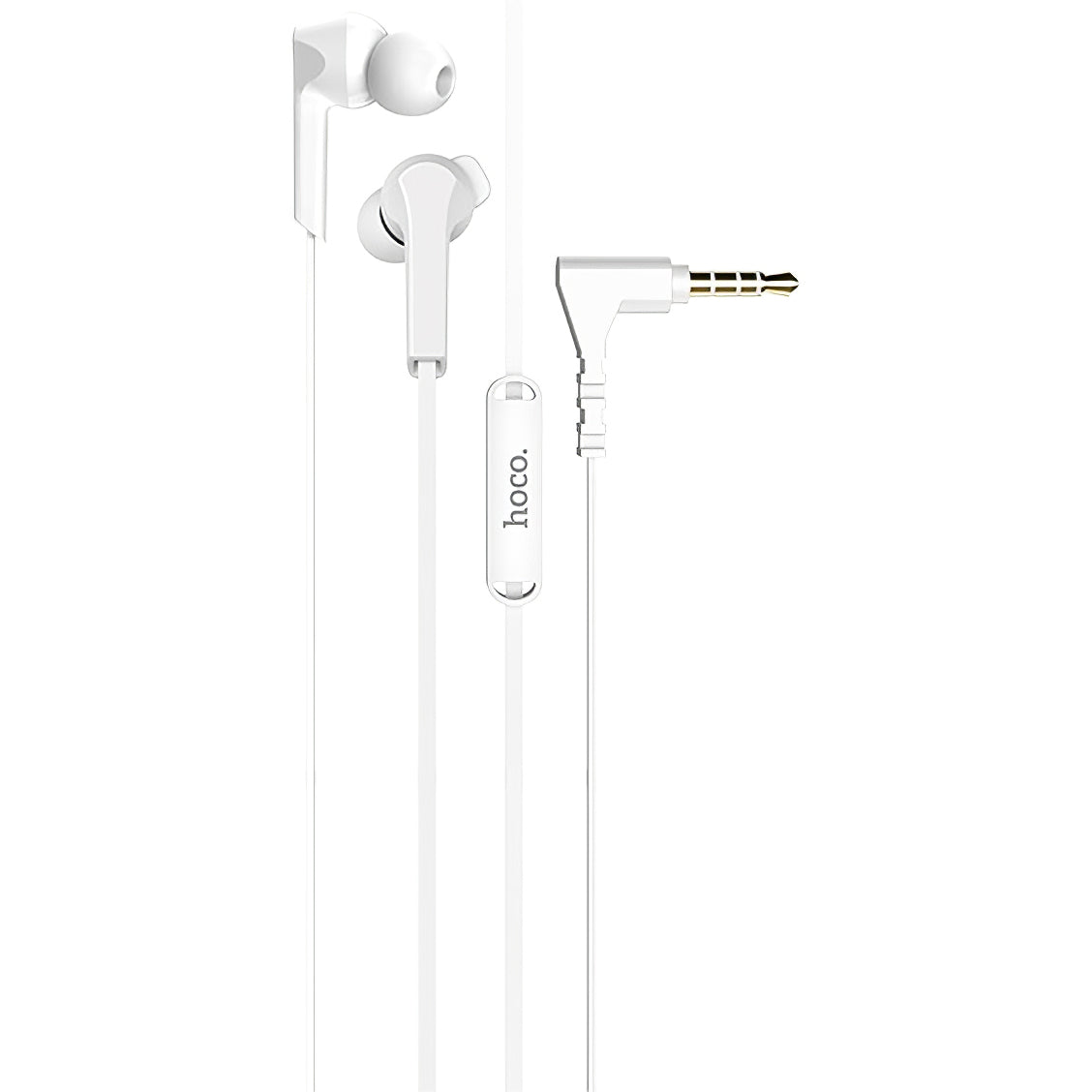 Handsfree 3.5mm HOCO M72 Admire, Valkoinen