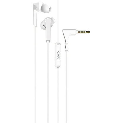 Handsfree 3.5mm HOCO M72 Admire, Valkoinen