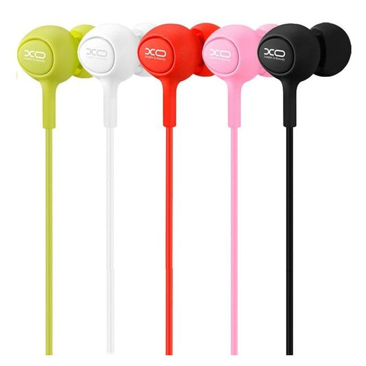 Handsfree 3.5mm XO Design S-6 Candy, Valkoinen
