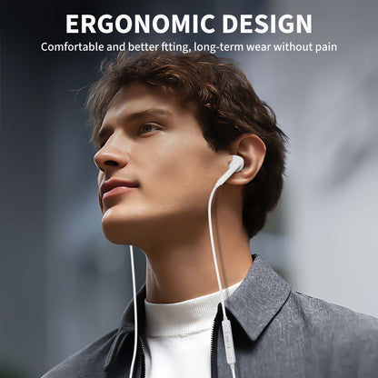 Handsfree Lightning Tech-Protect Ultraboost Core G2, Valkoinen