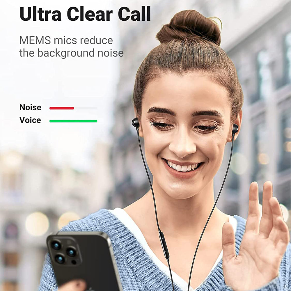 Handsfree Lightning UGREEN 30631, Musta