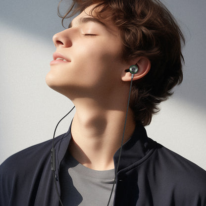 Handsfree USB-C Acefast L5, 1.2m, Musta