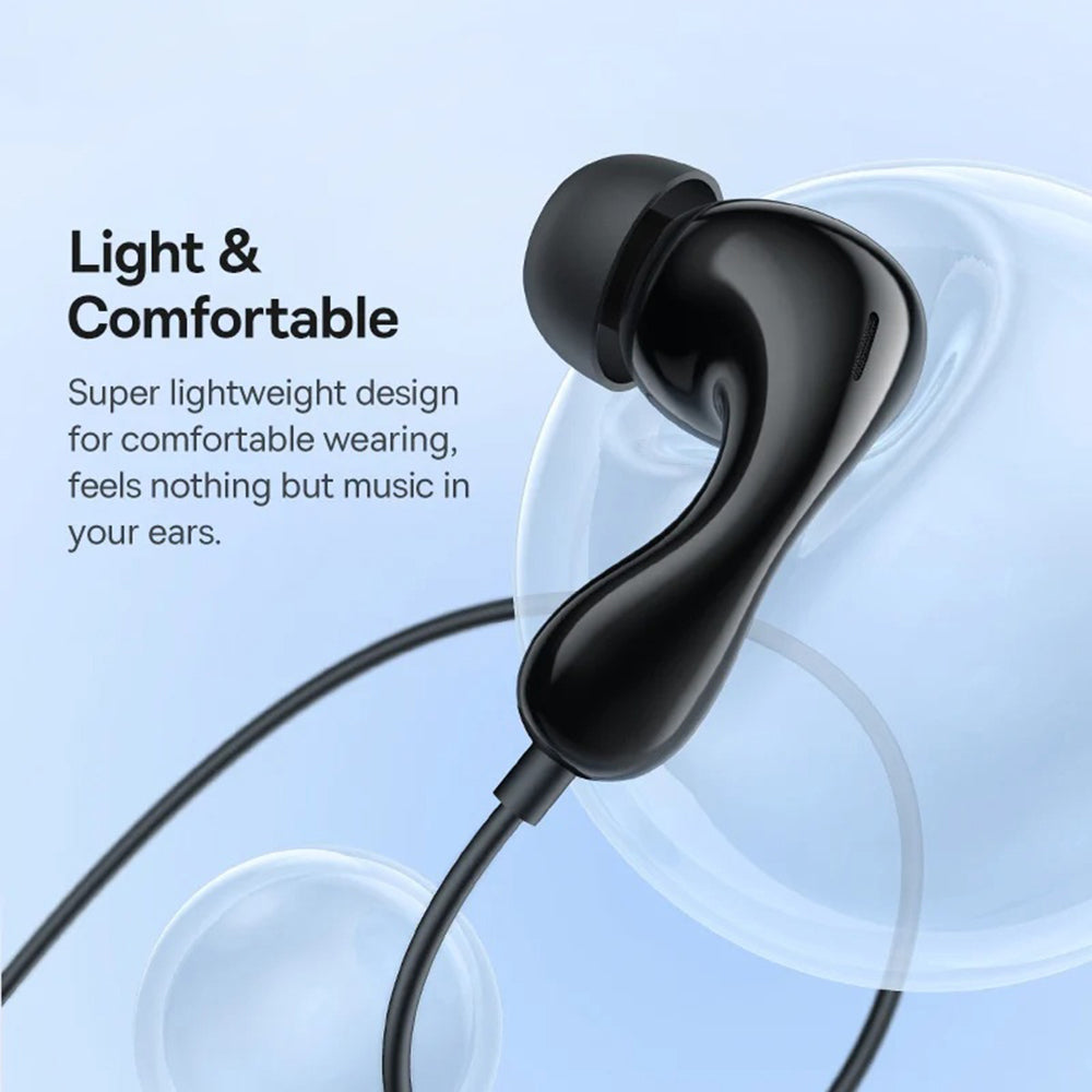 Handsfree USB-C Baseus Encok CZ20, Musta A00171400113-00
