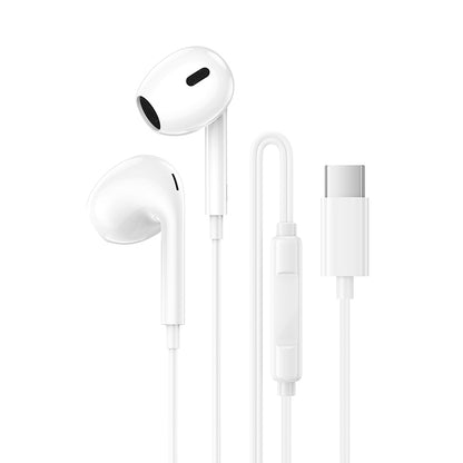 Handsfree USB-C Borofone BM100 Max Fuente, Valkoinen