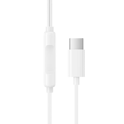 Handsfree USB-C Borofone BM100 Max Fuente, Valkoinen