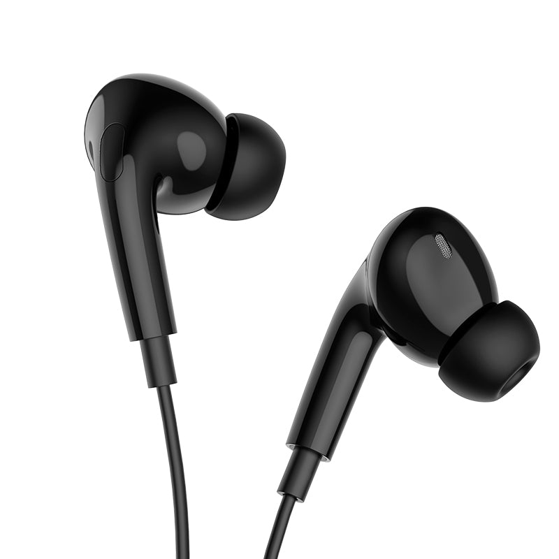 Handsfree USB-C Borofone BM100 Pro Fuente, Musta